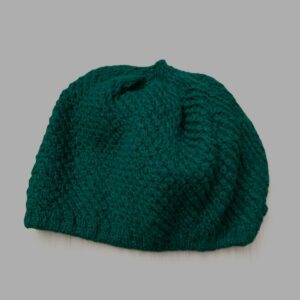 Bonnet mailles serrées