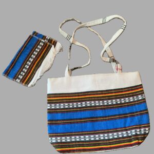 Sac tissu éthiopien + foulard assorti