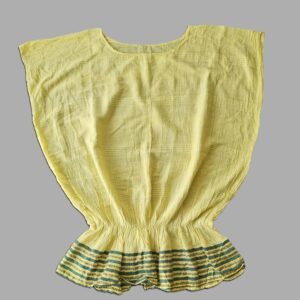 Haut éthiopien femme voile jaune